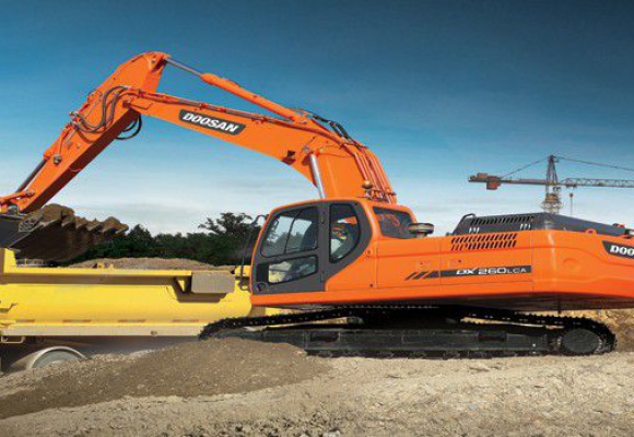 Гусеничный экскаватор DOOSAN DX260LCA