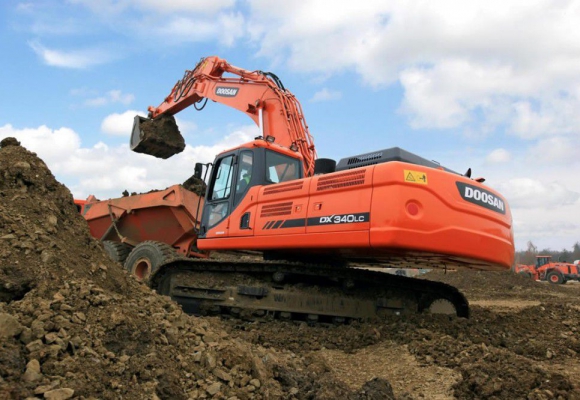 Гусеничный экскаватор DOOSAN DX340LCA